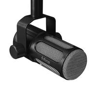 FIFINE XLR Dynamic Microphone, Studio Vocal Mic for Recording, All Metal XLR Podcast Microphone with Mid-Boost, Low-Cut Filter for Voice-Over, Compatible with Mixer/Audio Interface-AmpliTank TANK1