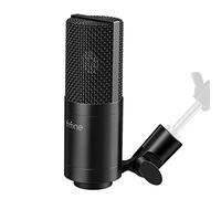 FIFINE XLR Microphone, Condenser Podcast Mic for Recording Voice-Over Streaming, Cardioid Studio Microphone, Metal Material, Black-K669C