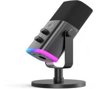 FIFINE XLR/USB Gaming Microphone in Black FIFINE Black