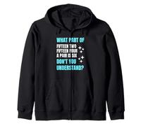 Fifteen Two Fifteen Four A Pair Is Six Cribbage Funny Game Zip Hoodie
