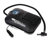 Fifth Gear 12v Digital Tyre Inflator, Car Portable Air Compressor Tyre Pump 250 PSI Compact Air Pump, 3 Piece Adaptor Kit for cars, motorbikes and inflatables