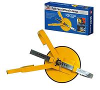 Fifth Gear Full Face Round Wheel Clamp Lock for Car Trailer Caravan 13"-15"