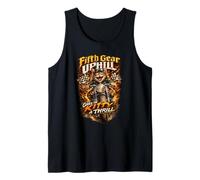 Fifth Gear Uphill Gives The Kitty A Thrill Tank Top