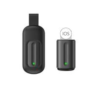 Fifth-Generation Type-C App Control Mobile Phone Remote Controller for iOS - Universal Adapter for TV, AC, Projector, and More(Black for iOS)