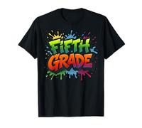 Fifth Grade Back to School Graffiti Teacher Boy Girl Kid T-Shirt