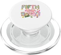 Fifth Grade Easter Chocolate Eggs Bow Tie Bunny Lover Kids PopSockets PopGrip for MagSafe