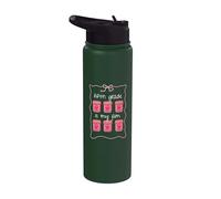 Fifth Grade is My Jam Cute Back to School Coquette Aesthetic Stainless Steel Insulated Water Bottle