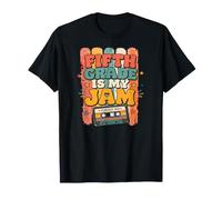 Fifth Grade is My Jam Retro Teacher Cassette Design T-Shirt