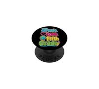 Fifth Grade Peace Love First Day Of Elementary School PopSockets Adhesive PopGrip