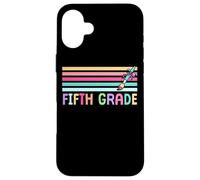 Fifth Grade Pencil Back To School Fun Case for iPhone 16 Plus