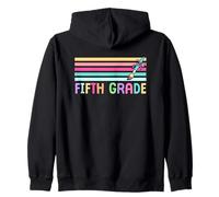 Fifth Grade Pencil Back To School Fun Zip Hoodie