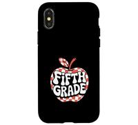 Fifth Grade Retro Apple Back To School Case for iPhone X/XS