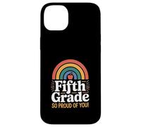 Fifth Grade So Proud Of You Rainbow Graduation Case for iPhone 14 Plus