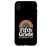 Fifth Grade So Proud Of You Rainbow Graduation Case for iPhone XS Max