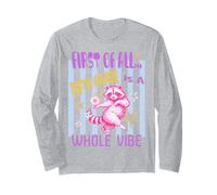 Fifth Grade Student Funny Back to School Raccoon Long Sleeve T-Shirt