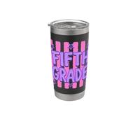 Fifth Grade Teacher Vintage 5th Grade Team Elementary School Stainless Steel Insulated Tumbler