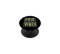 Fifth Grade Vibes Matching Elementary School Class PopSockets Adhesive PopGrip