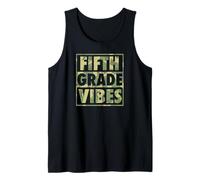 Fifth Grade Vibes Matching Elementary School Class Tank Top