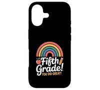 Fifth Grade You Did Great Rainbow Graduation Case for iPhone 17