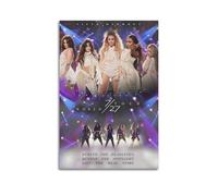 Fifth Harmony Camila Cabello, Ally, Lauren, Normani, Dinah Rapper Music Signed Limited Album Cover Prints Posters Canvas Wall Art Room Aesthetic Posters Music Classroom Bedroom Wall Decor Art 12x18in