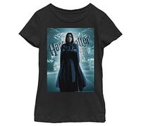 Fifth Sun Little, Big Harry Potter and The Half-Blood Prince Snape Poster Girls Short Sleeve Tee Shirt, Black, XS