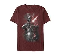 Fifth Sun Men's Dark Lord Darth Vader T-Shirt, Cardinal, XL