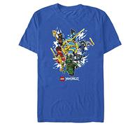 Fifth Sun Men's Ninja Group T-Shirt, Royal Blue, XL