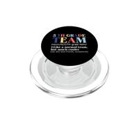 Fifth Teacher 5th Grade Team Like A Normal Team But Cooler PopSockets PopGrip for MagSafe