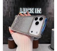 FIFTHAVE Glitter Case for iPhone 17 Pro Max, Diamond Mobile Phone Case iPhone 17 Pro Max Glitter Rhinestone Protective Case Girls Shiny Diamonds Case Bling Crystal Beautiful Silicone TPU Cover for