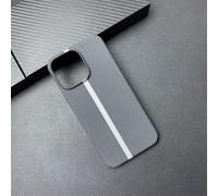 FIFTHAVE Ultra Thin Lightweight Matte Mobile Phone Case for iPhone 16 Carbon Fibre Texture Protective Case Slim Robust PC Case Carbon Pattern Scratch-Resistant Shockproof Cover Black 01