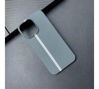 FIFTHAVE Ultra Thin Lightweight Matte Mobile Phone Case for iPhone 16 Pro Carbon Fibre Texture Protective Case Slim Robust PC Case Carbon Pattern Scratch-Resistant Shockproof Cover Blue 02