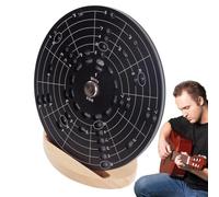 Fifths Wheel Metal | Guitar Disc of Fifths | Accurate Melody Tool | Guitar Music Theory Disc | Fifths Wheel for Guitarists | Aluminum Alloy Fifths Wheel | Melody Disc Tool | School Supplies for Musici