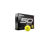 Fifty Elite Golf Balls - 12 Pack, Yellow