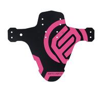 FIFTY-FIFTY Mountain Bike Fender, MTB Mudguard, Front and Rear Compatible Bicycle Mudguard, Fits 26", 27.5", 29", Plus Size and Fat Bike Wheel Sizes (Pink)