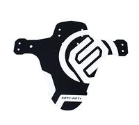 FIFTY-FIFTY Mountain Bike Fender, MTB Mudguard, Front and Rear Compatible, Fits 26", 27.5", 29", Plus Size and Fat Bike Wheel Sizes(White)