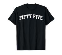 Fifty Five 55 Year Old 55th Birthday College Style T-Shirt