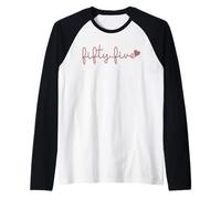Fifty-Five 55 Years Old Cute for Women Her 55th Birthday Raglan Baseball Tee