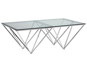 Fifty Five South Allure Coffee Table - Silver