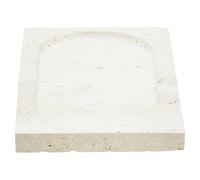 Fifty Five South Decorative Tray Tibor Travertine Cream