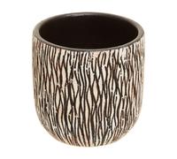 Fifty Five South Indoor Planter Arid Earthenware Cream/Black