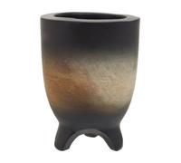 Fifty Five South Indoor Planter Arlo Ombre Wooden Black Large