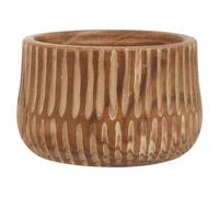 Fifty Five South Indoor Planter Arlo Round Wooden Brown/Natural