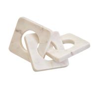 Fifty Five South Sculpture Nason Links Marble White