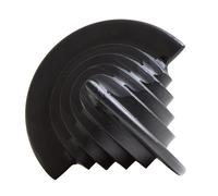 Fifty Five South Sculpture Prato Layers Black