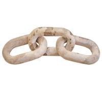 Fifty Five South Sculpture Santino Chain Marble Chocolate