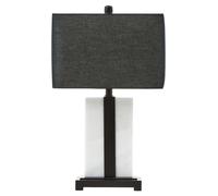 Fifty Five South Table Lamp Elvie Marble Black/White 64cm