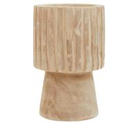 Fifty Five South Vase Arlo Shaped Wooden Natural