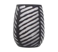 Fifty Five South Vase Hessa Chevron Grey Large