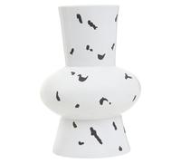 Fifty Five South Vase Tundra Tall White/Black Large