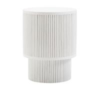 Fifty Five South Walsa Side Table Texture Mango Wood Whitewash